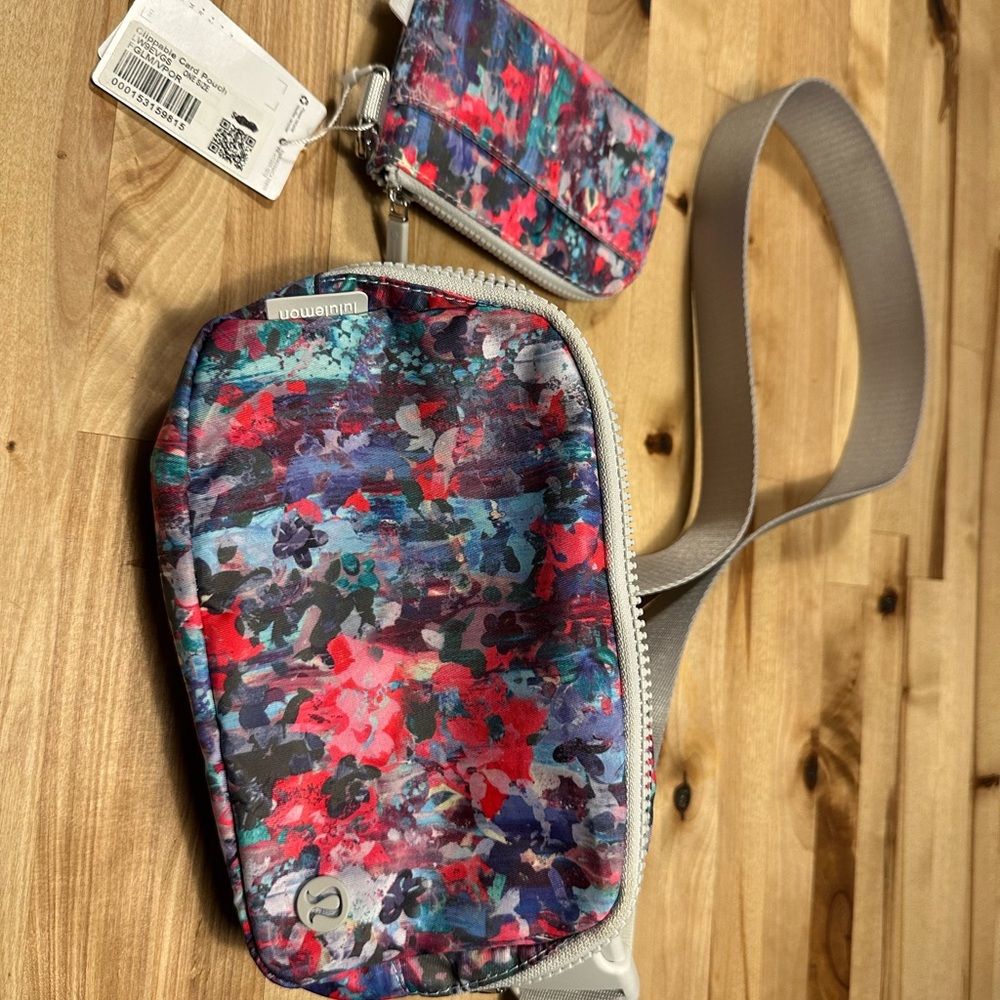 Lulu belt bag and clip able card pouch
